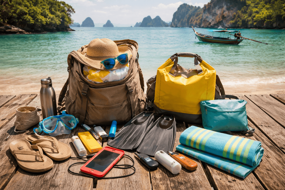 What to Pack for Thailand for Island Hopping: Ferry, Beach, and Wet-Storage Essentials