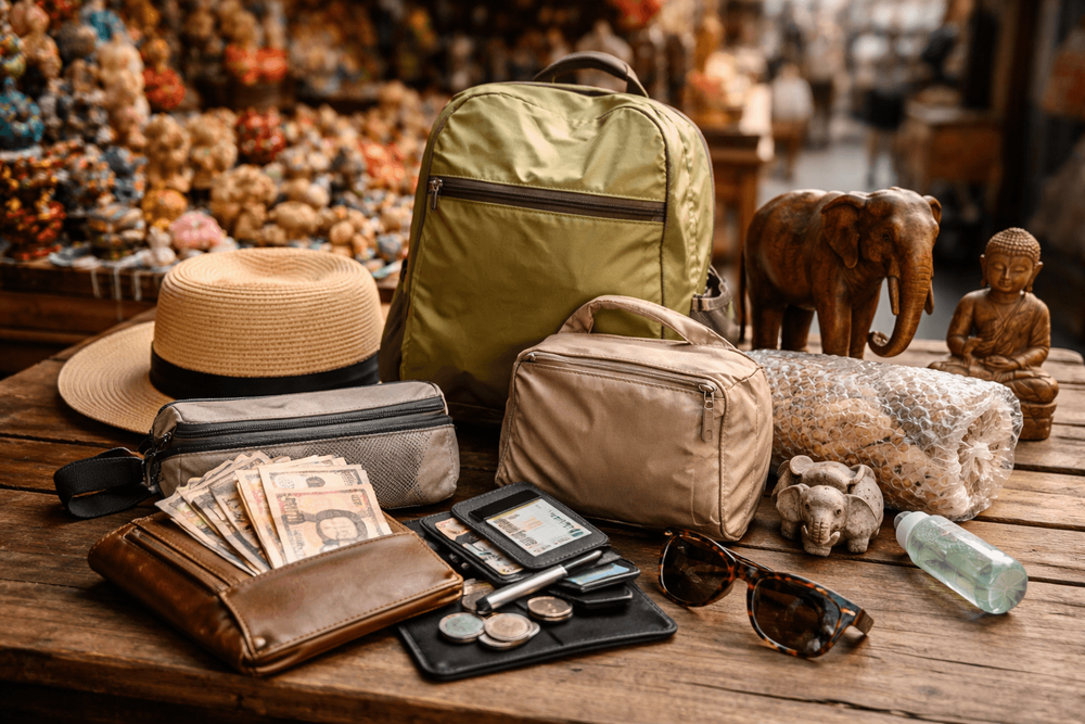 What to Pack for Thailand for Markets, Bargain Shopping, and Souvenir Hauls: Foldable Bags, Cash Control, and Fragile Finds