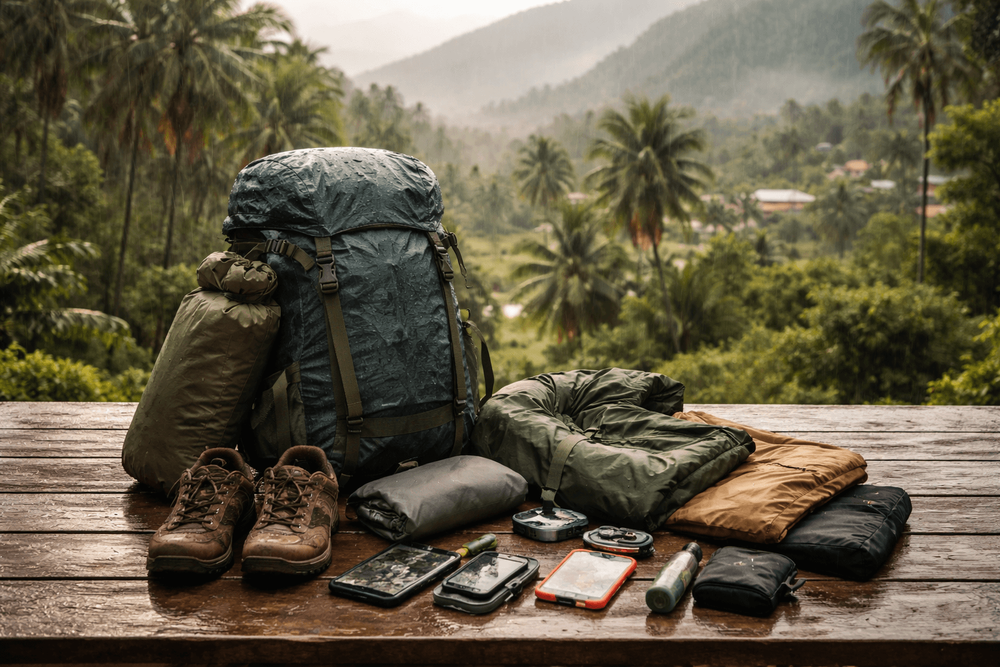 What to Pack for Thailand for Monsoon Season Backpacking: Stormproof, Quick-Dry Essentials