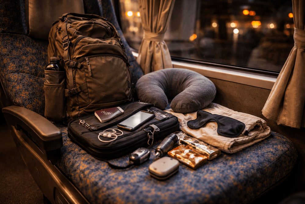 What to Pack for Thailand for Night Buses and Early-Morning Arrivals: Sleep, Security, and Quick-Access Gear