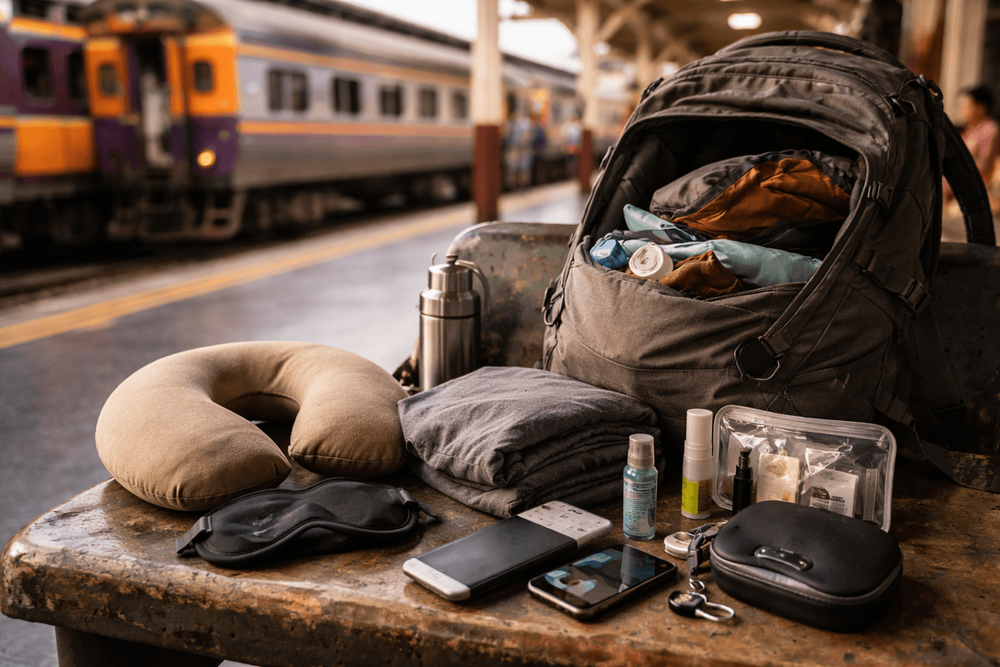 What to Pack for Thailand for Night Buses and Overnight Trains: Comfort and Security Essentials