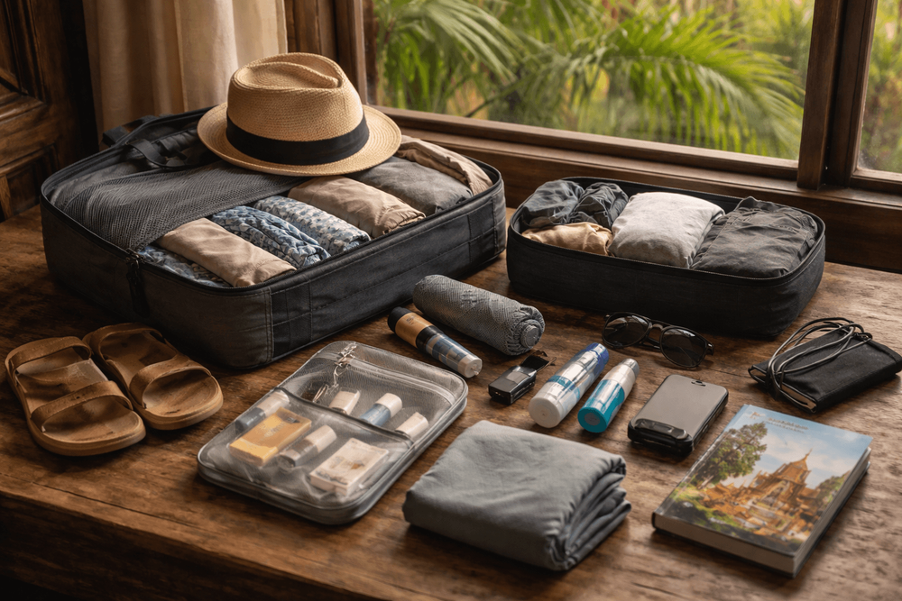 What to Pack for Thailand for Pack Light Travel: Minimal Clothing, Compact Toiletries, and Space-Saving Gear