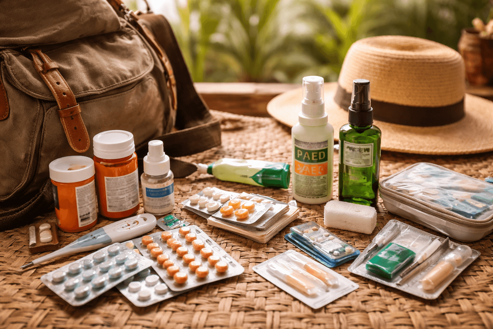 What to Pack for Thailand for Prescription Meds, Insect Protection, and Basic Health Care on the Road