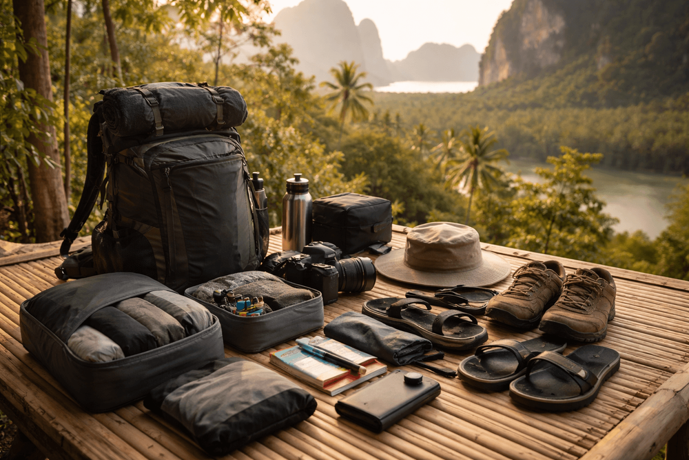 What to Pack for Thailand for Southeast Asia Multi-Country Backpacking: One-Bag Gear That Works Across Borders