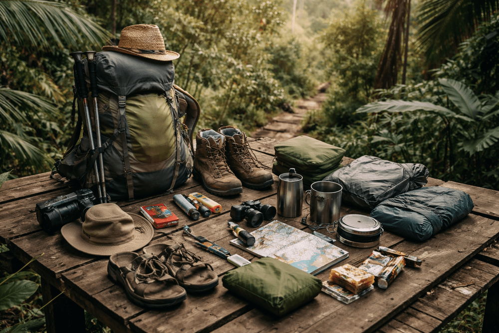What to Pack for Thailand for Trekking and Jungle Backpacking