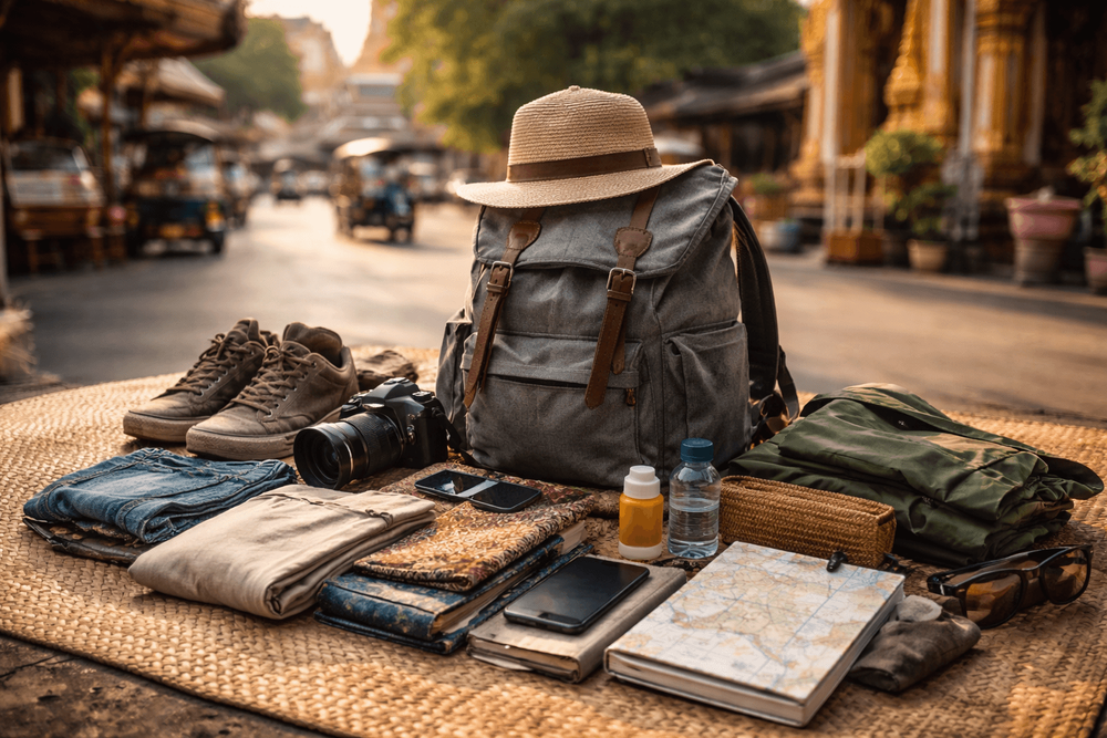 What to Pack for Thailand for Urban Backpacking Days: City Walks, Markets, and Temple Hopping