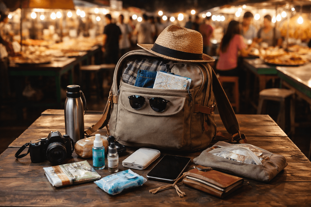 What to Pack for Thailand’s Night Markets and Late-Night Food Stalls
