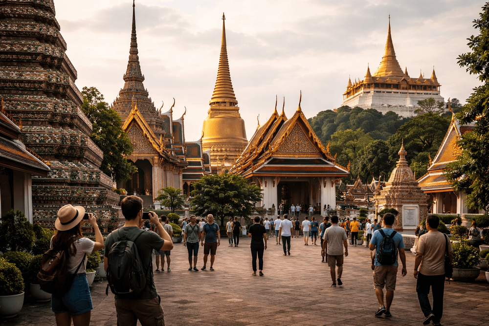 What to See at Bangkok’s Big Three Temples: Must-Not-Miss Highlights at Wat Pho, the Grand Palace, and Golden Mount