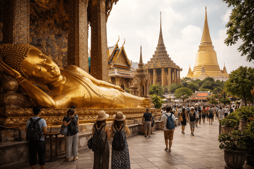 What to See Inside Bangkok’s Big Three Temples: The Key Highlights at Wat Pho, the Grand Palace, and Golden Mount