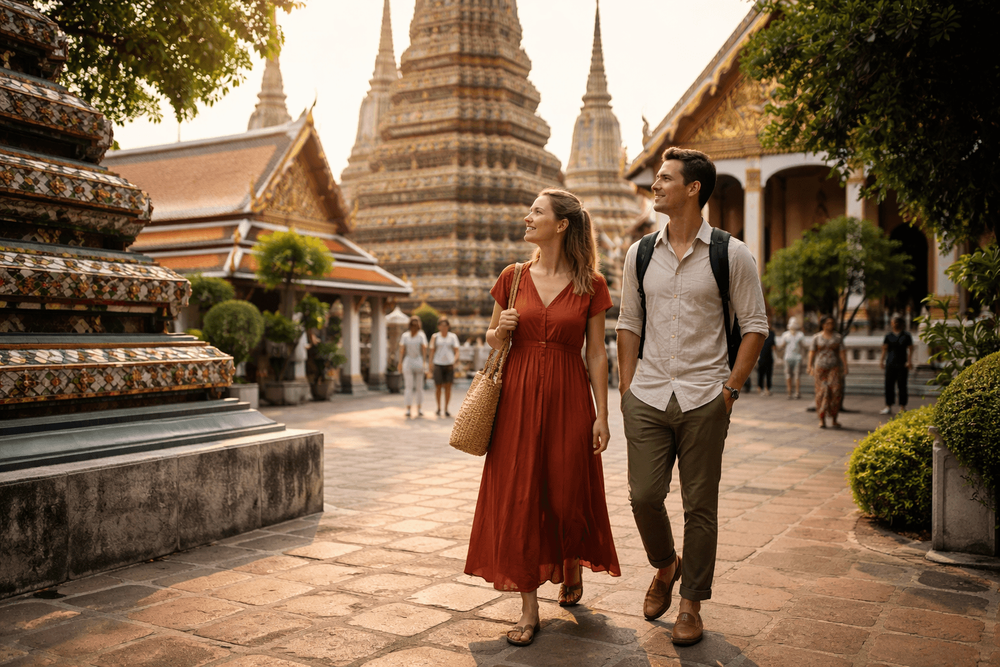What to Wear for Wat Pho, the Grand Palace, and Golden Mount from Khao San Road: Dress Code, Shoes, and Temple Etiquette