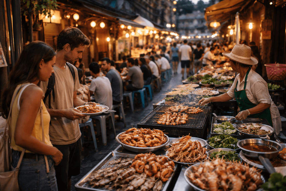 Where to Eat on a Bangkok Street Food Crawl: Old Town, Banglamphu, and Riverside Stops