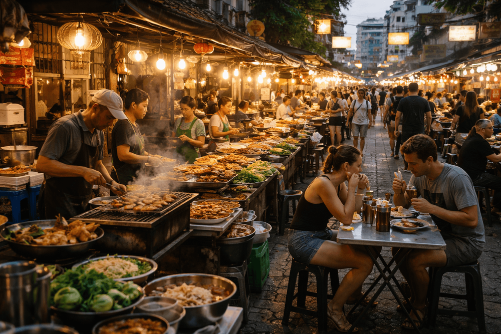 Where to Find the Best Bangkok Street Food for Breakfast, Lunch, and Late Night Near Khao San Road
