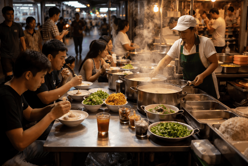 Where to Find the Best Khao Tom and Jok in Bangkok After a Night Out