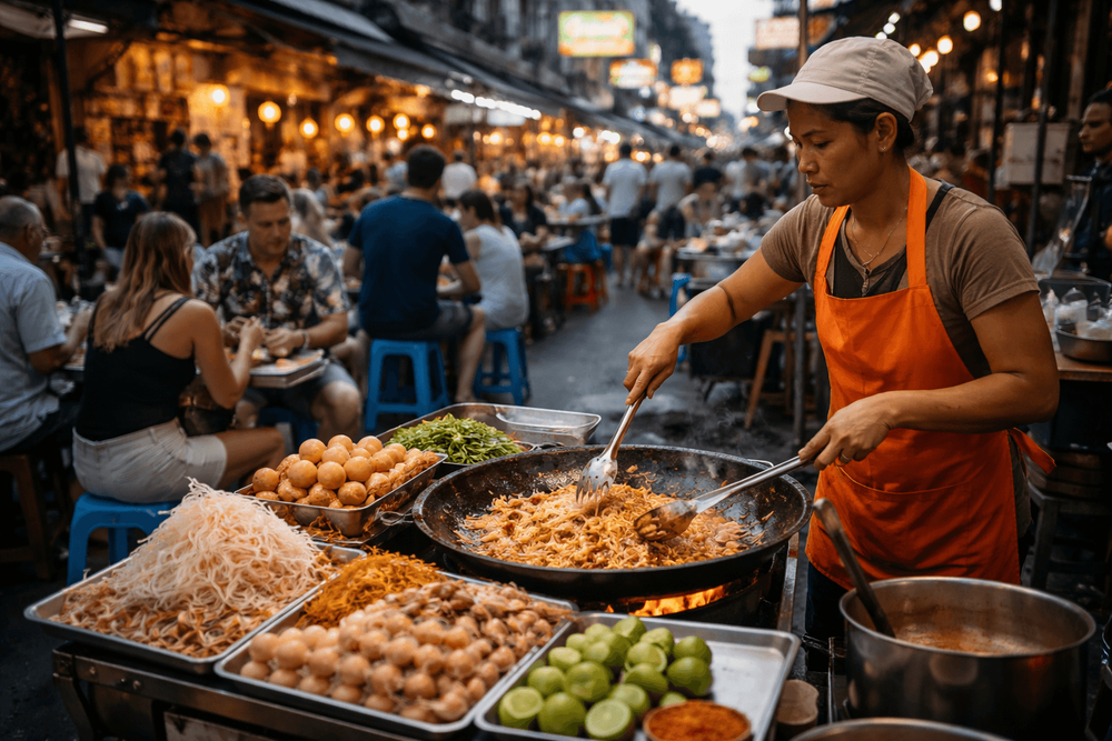 Where to Find the Best Pad Thai in Bangkok: Khao San Road, Old Town, and Nearby Streets