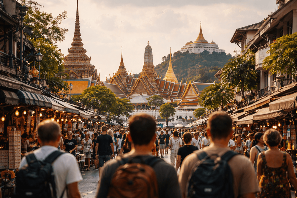 Which Bangkok Temple to Visit First: Wat Pho vs. the Grand Palace vs. Golden Mount from Khao San Road