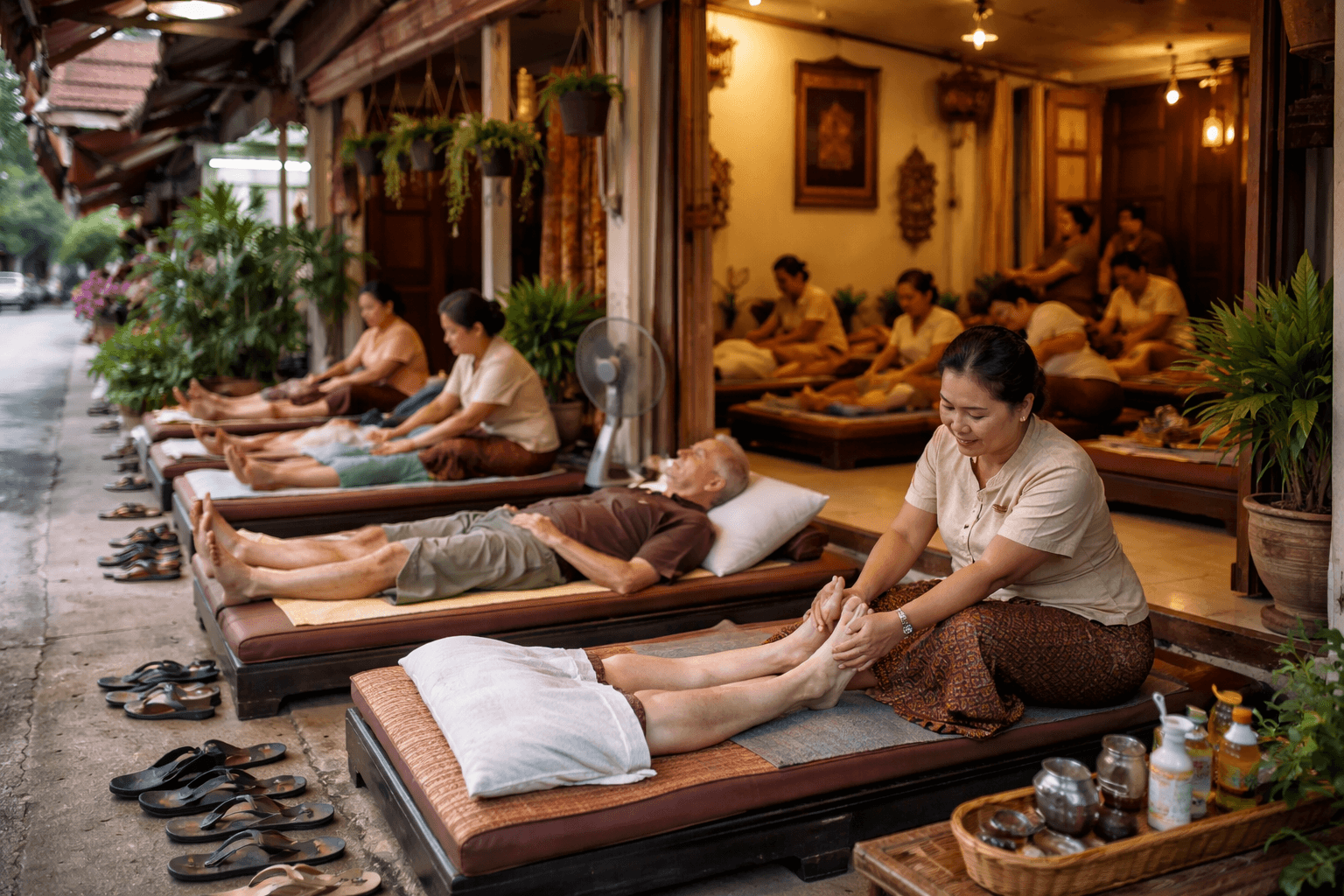 Massage in Chum-Phae Center, Sing Buri banner