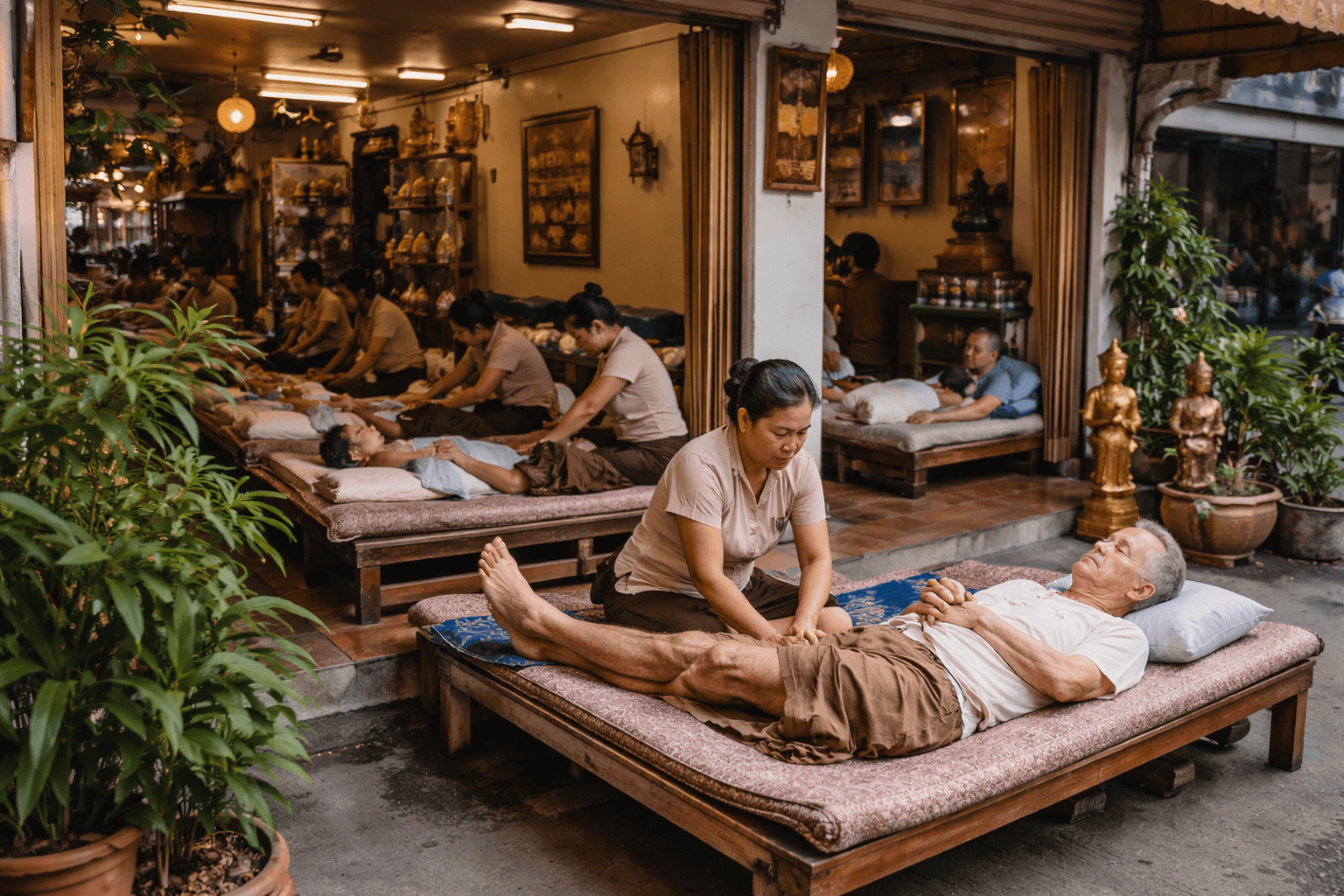 Massage in Sing Buri Center banner