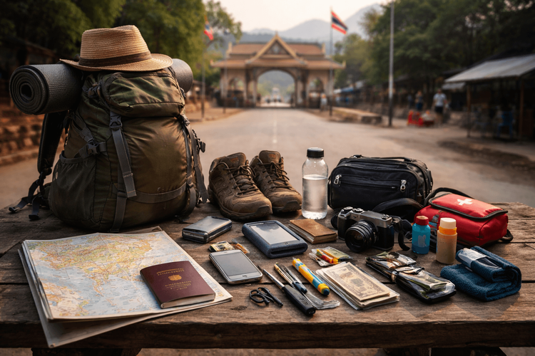 Backpacker Packing List for Thailand Border Crossings: Laos, Cambodia, and Malaysia Essentials