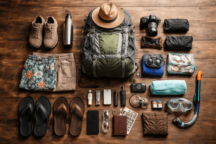 Backpacker Packing List for Thailand