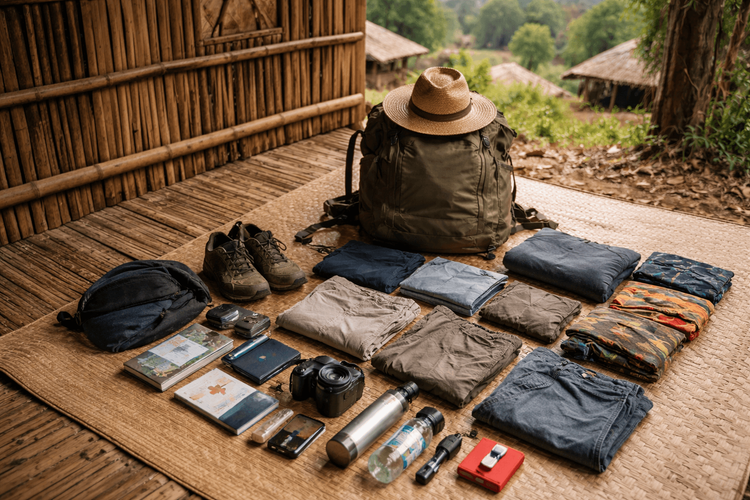 Backpacker Packing List for Thailand: Rural Village and Homestay Travel Essentials