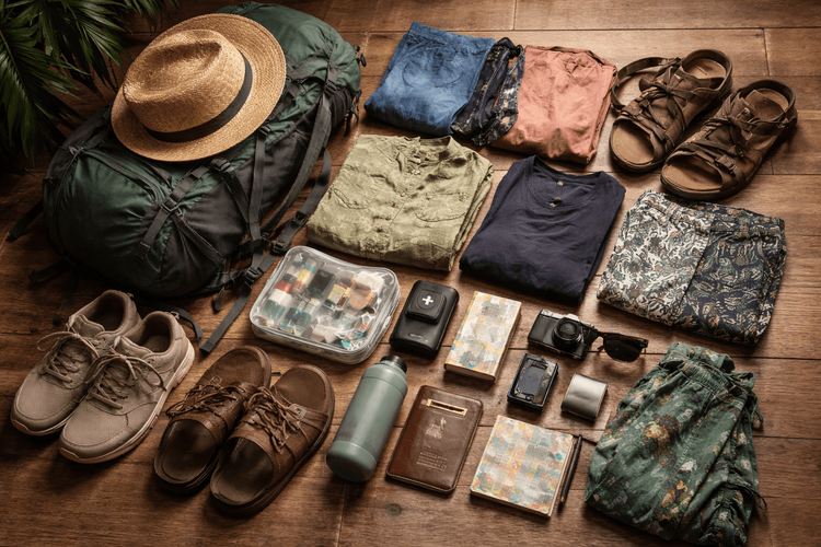 Backpacker Packing List for Thailand’s Bangkok Stopover: City Heat, Overnight Arrivals, and Easy-Access Essentials