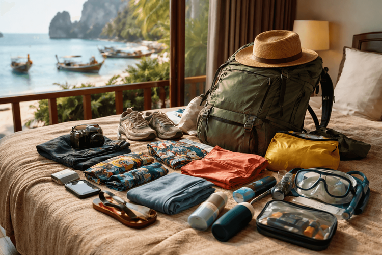 Backpacker Packing List for Thailand’s Beach-to-City Switch: What to Bring for Islands, Transit, and Bangkok Stopovers