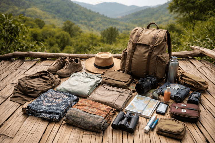 Backpacker Packing List for Thailand’s Chiang Rai and Golden Triangle Trip: Borderland Comfort, Sun Protection, and Rural Basics