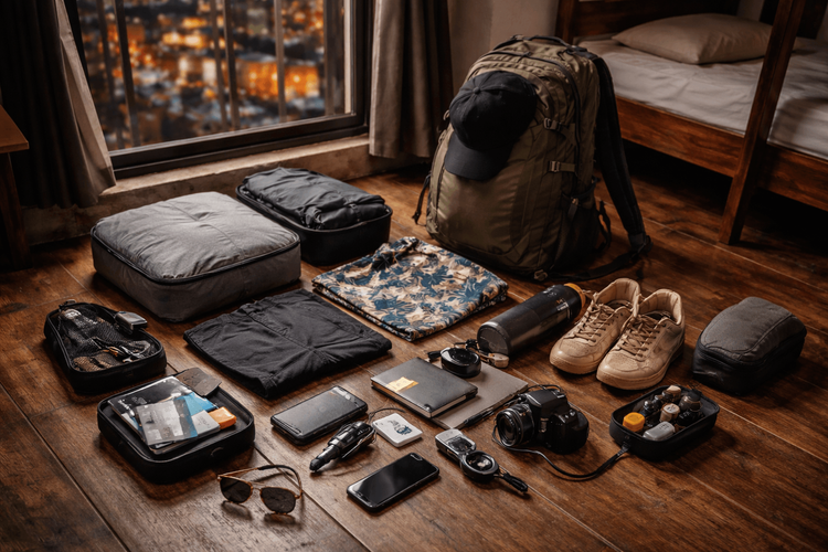 Backpacker Packing List for Thailand’s City-and-Nightlife Trip: Compact Essentials for Hostels, Markets, and Late Nights