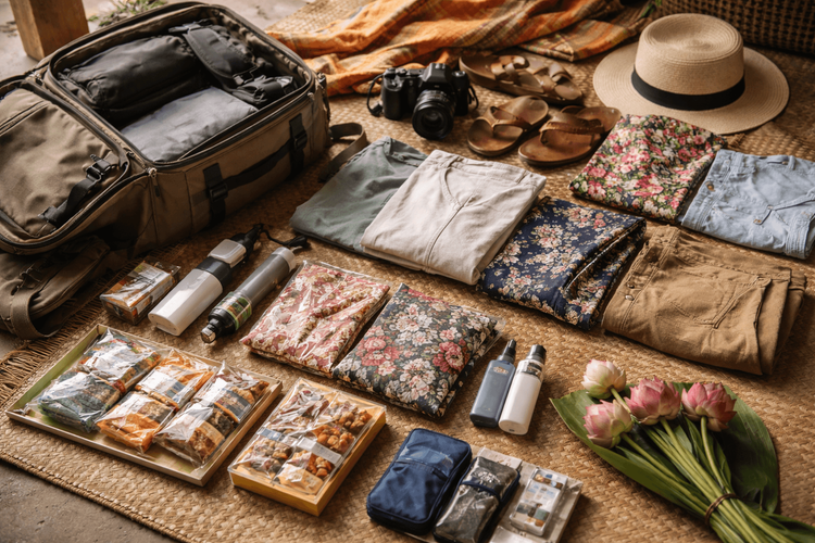 Backpacker Packing List for Thailand’s Family Visits: Gifts, Respectful Dress, and Easy Shared-Trip Essentials