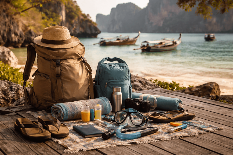 Backpacker Packing List for Thailand’s Islands: What to Bring for Ferries, Beaches, and Boat Days