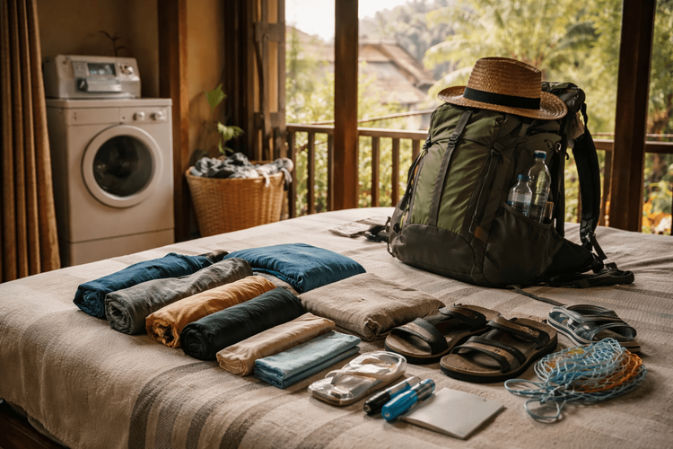 Backpacker Packing List for Thailand’s Laundry and Rewear Strategy: How to Pack for Long Trips with Fewer Clothes