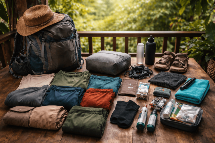 Backpacker Packing List for Thailand’s Laundry-Light Trip