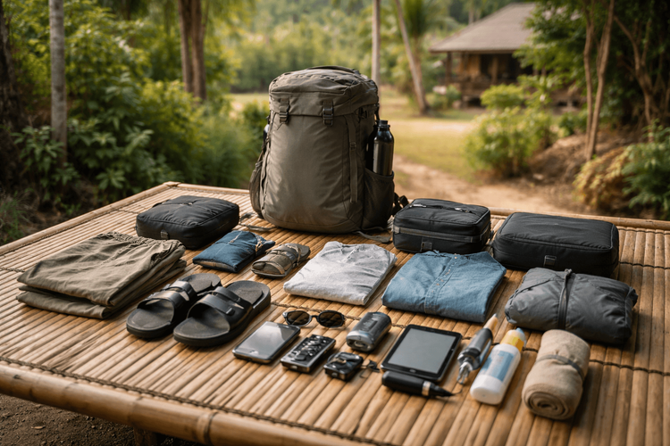 Backpacker Packing List for Thailand’s Minimalist Travel: One-Bag Gear for Light, Flexible Trips