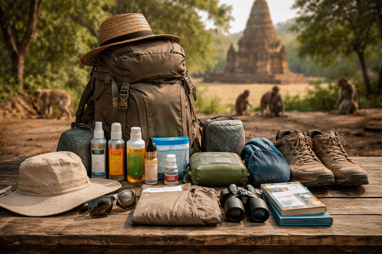 Backpacker Packing List for Thailand’s Monkeys, Mosquitoes, and Outdoor Nuisances: Protection Gear for Temples, Parks, and Rural Stops