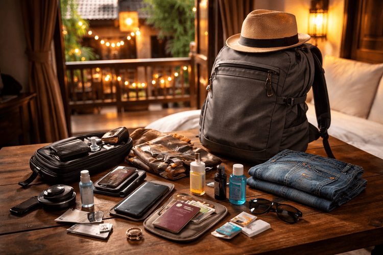 Backpacker Packing List for Thailand’s Nightlife Trips: Safe Storage, Going-Out Basics, and Late-Night Comfort