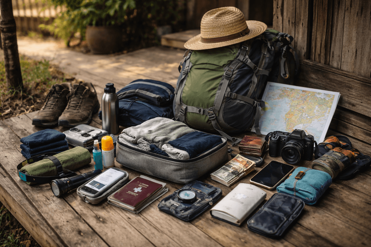 Backpacker Packing List for Thailand’s Remote Towns: Small-Town Basics, Cash, and Limited-Service Travel Gear