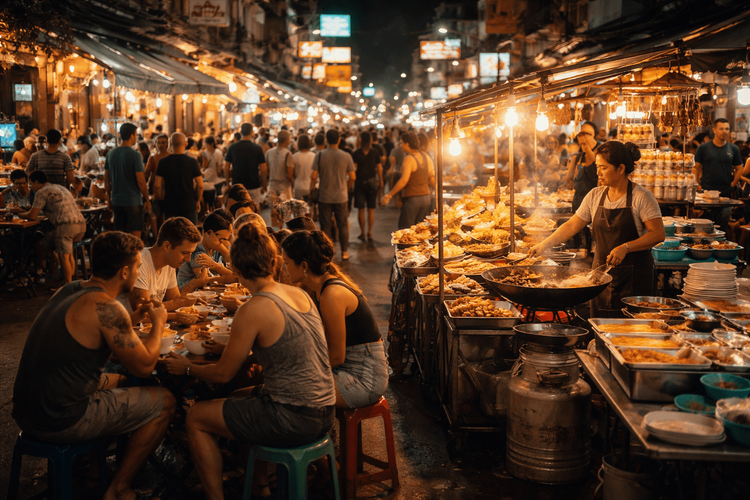 Bangkok Late-Night Street Food After Bars: Where to Eat After Midnight Near Khao San Road