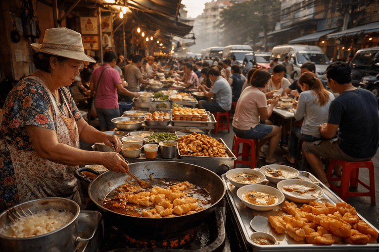 Bangkok Morning Street Food Guide: Best Breakfast Stalls, Markets & Early Eats