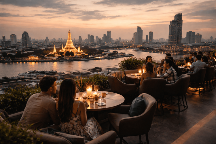 Bangkok Rooftop Bars for a Special Occasion Worth the Trip from Khao San Road