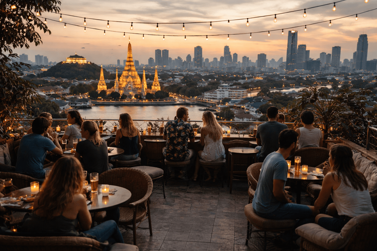 Bangkok Rooftop Bars for Affordable Splurges: Best Value Sky-High Drinks Near Khao San Road
