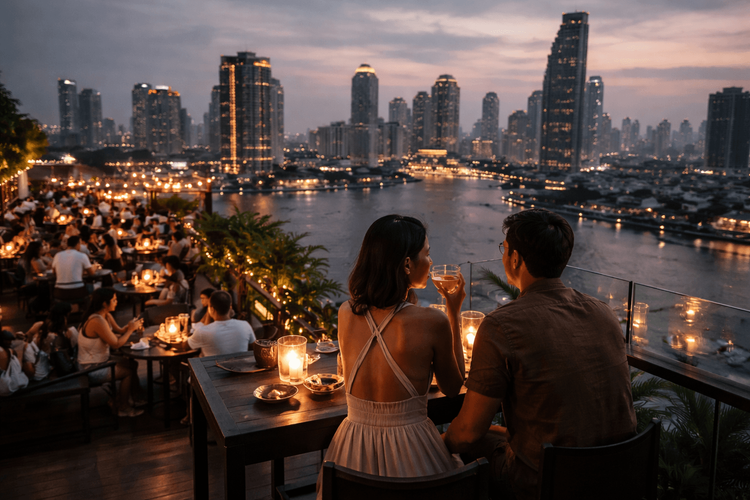 Bangkok Rooftop Bars for Date Night Worth the Trip from Khao San Road