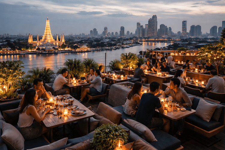 Bangkok Rooftop Bars for Dinner and Drinks Worth the Trip from Khao San Road