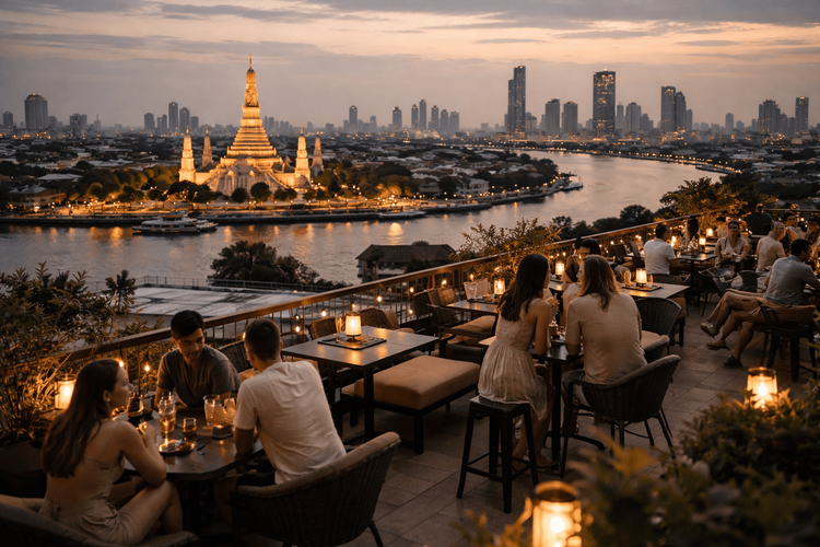 Bangkok Rooftop Bars for Early Evening Drinks Worth the Trip from Khao San Road
