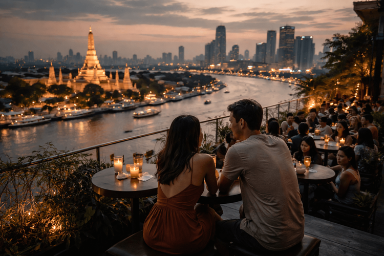 Bangkok Rooftop Bars for First Dates and Romantic Nights Worth the Trip from Khao San Road