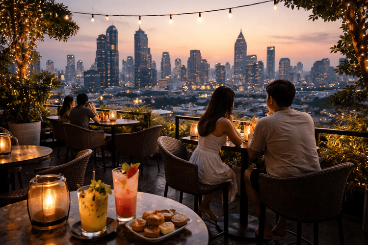 Bangkok Rooftop Bars for Non-Drinkers: Views, Mocktails, and Dinner Spots Worth Leaving Khao San Road For