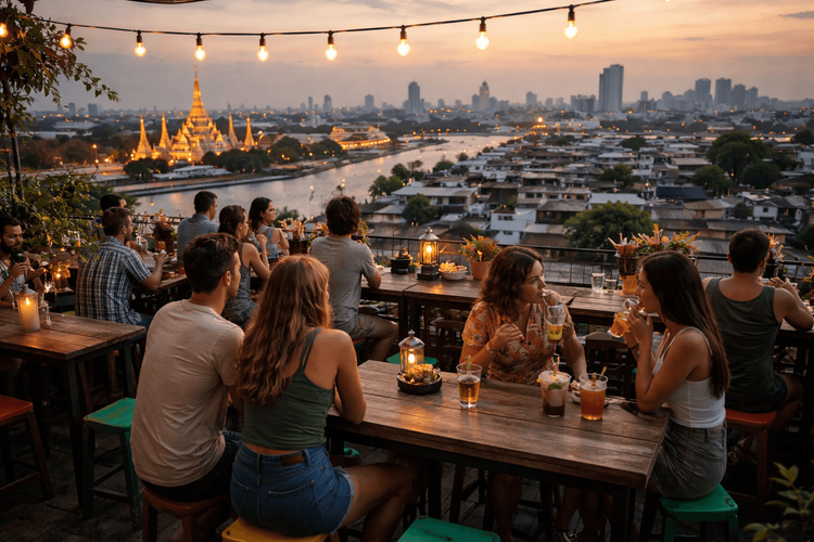 Bangkok Rooftop Bars for Small Budgets: Best Value Views and Lower-Cost Cocktails from Khao San Road