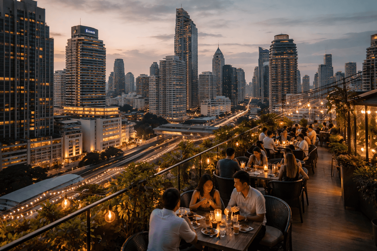 Bangkok Rooftop Bars in Asok and Nana Worth the Trip from Khao San Road