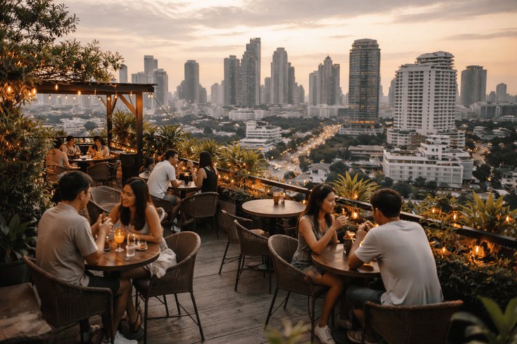 Bangkok Rooftop Bars Near Chatuchak and Ari Worth the Trip from Khao San Road