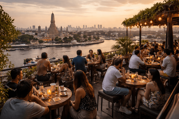 Bangkok Rooftop Bars Near Khao San Road That Are Actually Easy to Enter Without a Hotel Stay