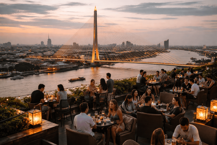Bangkok Rooftop Bars on the Rama 8 and Dusit Side Worth the Trip from Khao San Road